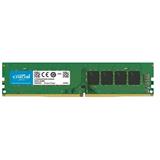 Crucial 8GB DDR4 3200MHz UDIMM CL22 (8Gbit/16Gbit)