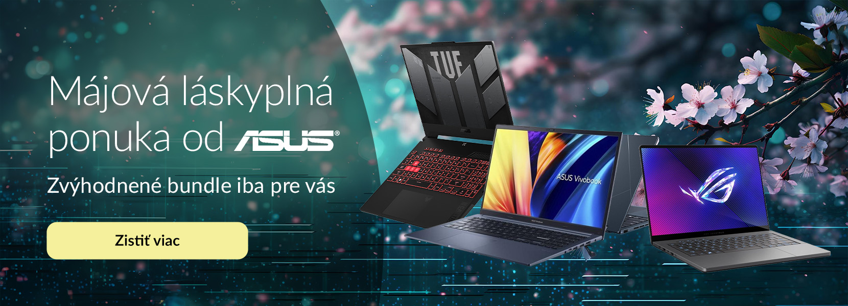 Láskyplná ponuka ASUS: Zvýhodnené bundle iba pre vás