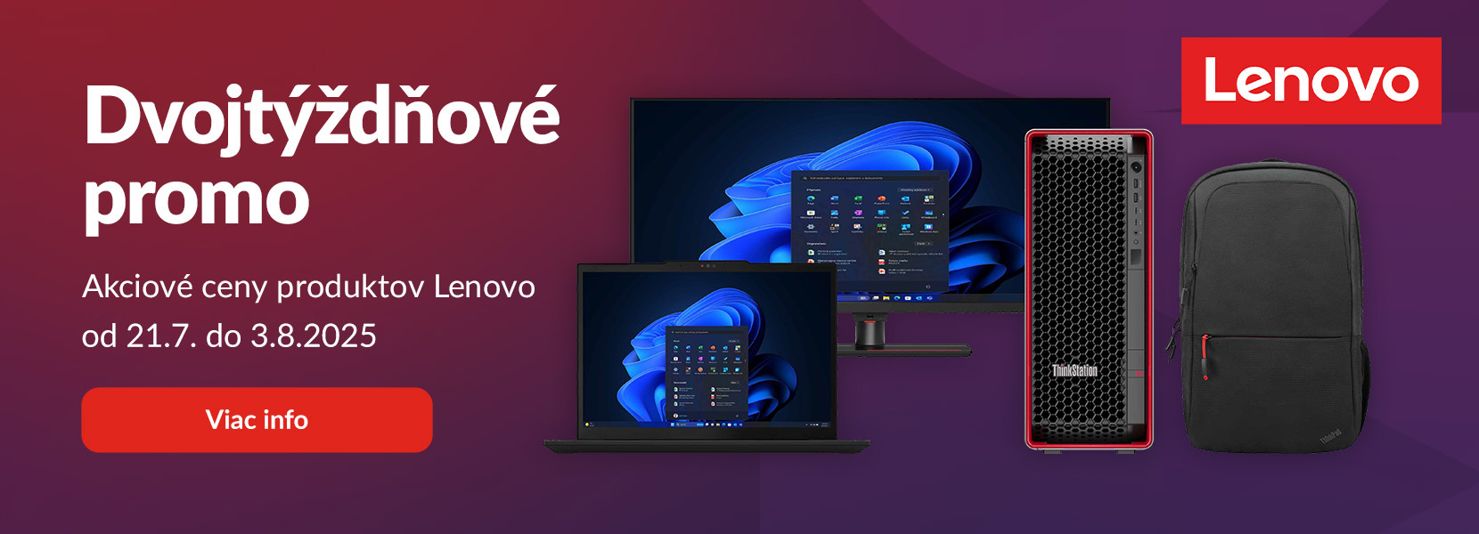 Lenovo: Dvojtýždňové promo