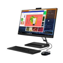 Lenovo IC 3 24IAP7 AIO, i3-1215U, 23.8˝ 1920x1080, UMA, 8GB, SSD 256GB, W11H, matný, čierny, 2y CI