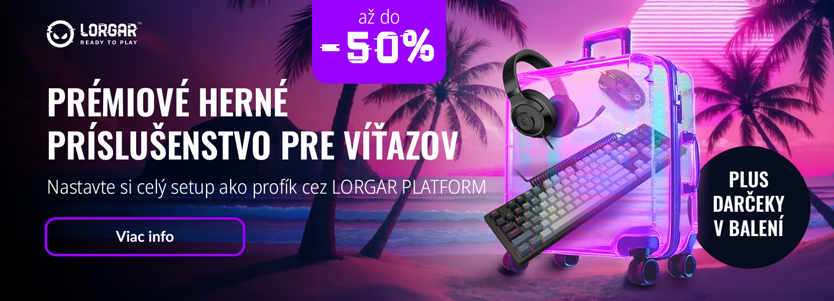 Lorgar: Prémiové herné príslušenstvo