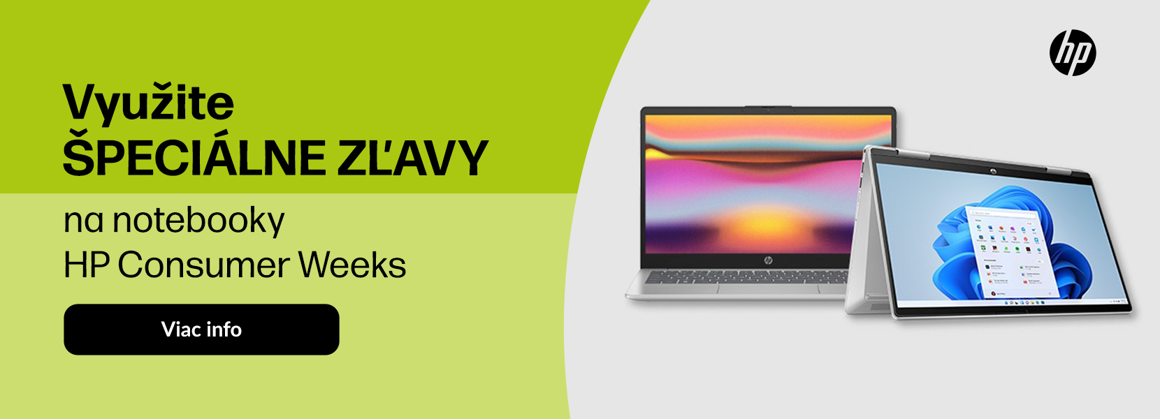 Špeciálne zľavy na HP notebooky