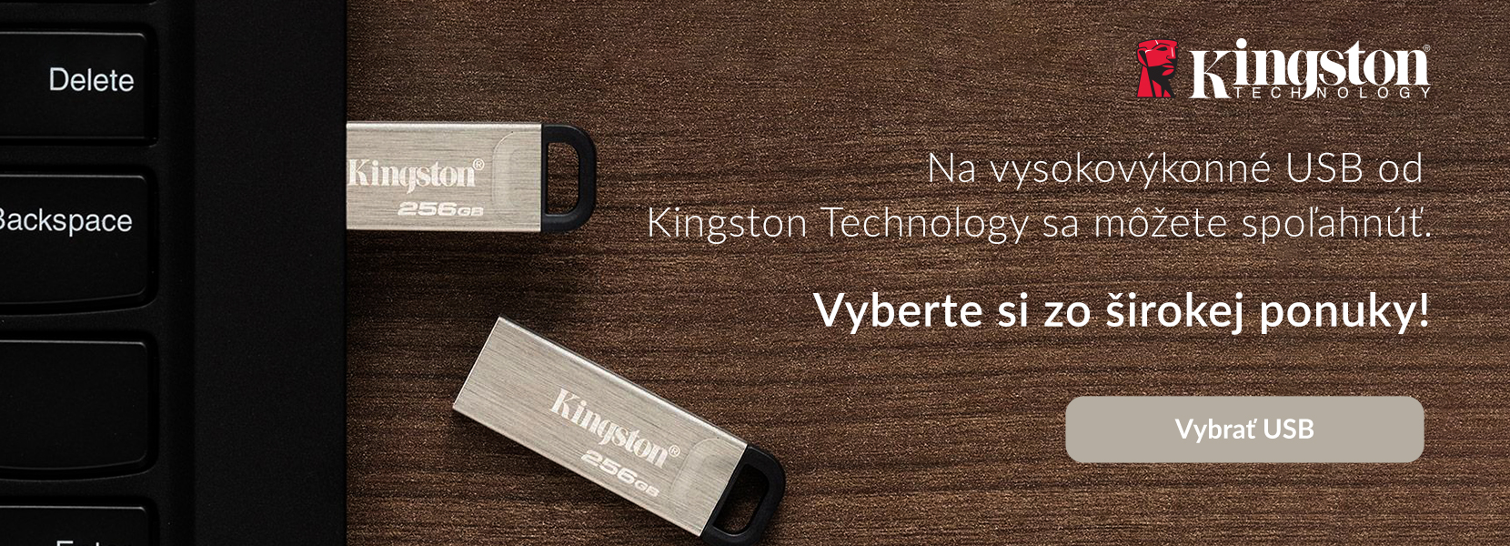 Vysoko výkonné USB od Kingston Technology